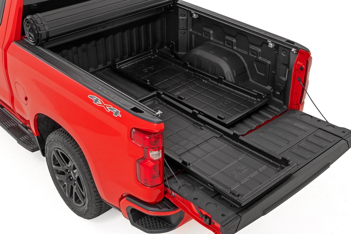 Truck Bed Cargo Storage Tray - Rough Country - Long Bed Storage Tray